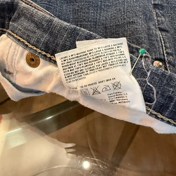 Vintage  2001 Diesel Industry Blue Bootcut Jeans Women's Size 29 Italy - Picture 15 of 15